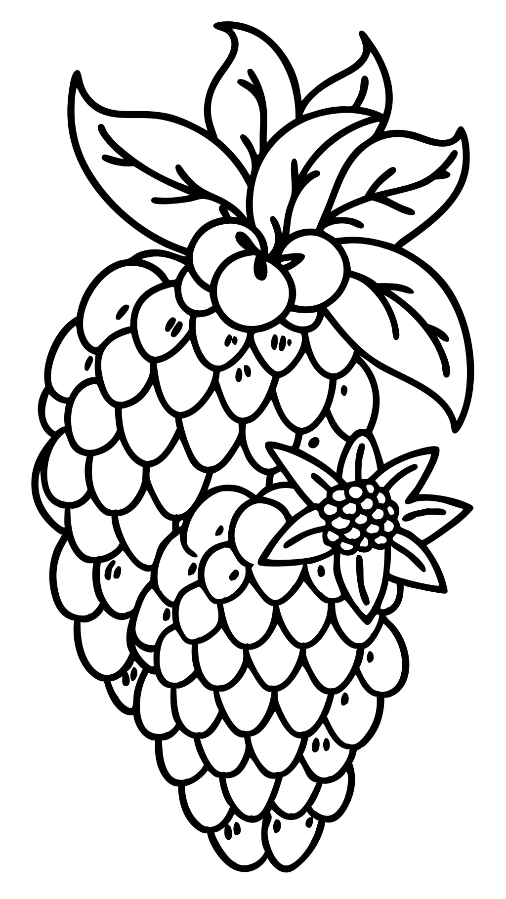 berry coloring pages